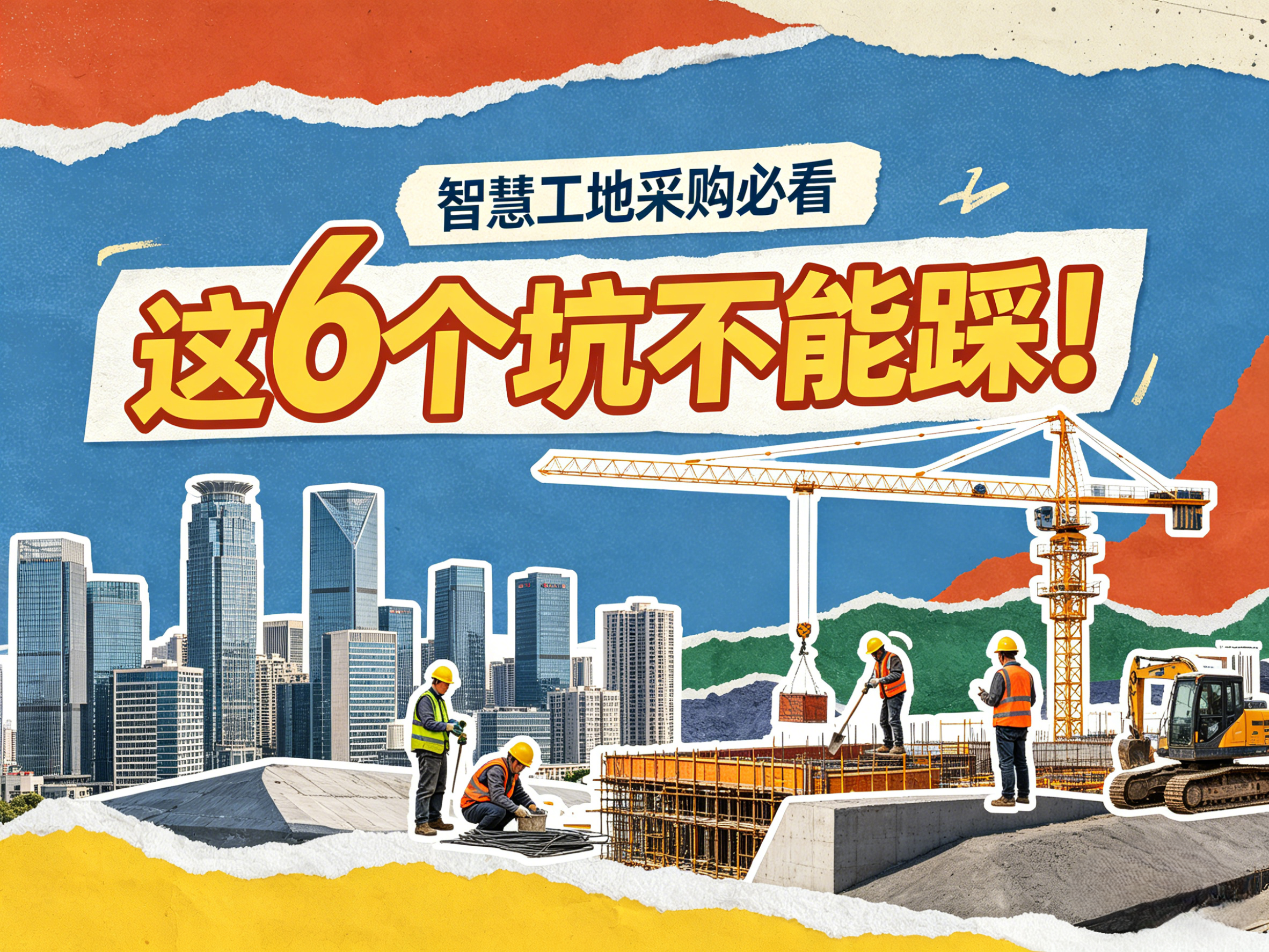 智慧工地采购避坑指南：6大误区千万别踩！