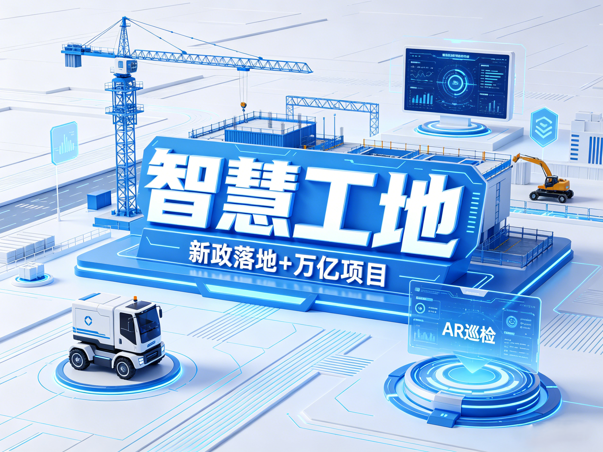 新政落地+万亿项目，智慧工地迎来大机遇！