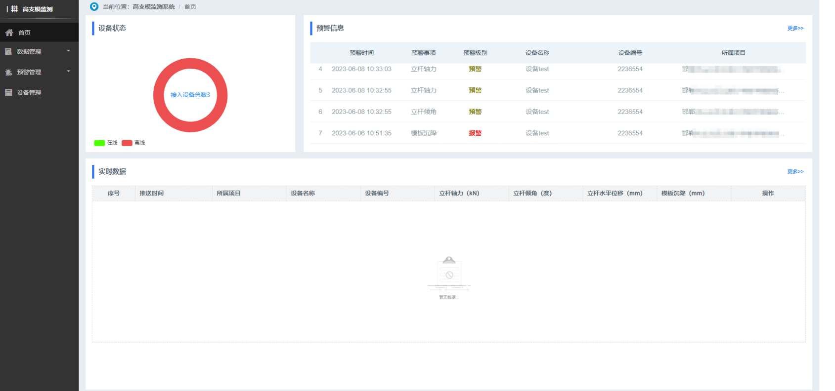 陕西知行华智:智慧工地高支模监测系统解决方案 陕西知行华智:智慧工地高支模监测系统解决方案