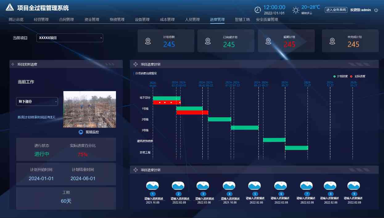 工程项目管理系统:数智化时代的敏捷选择! 工程项目管理系统:数智化时代的敏捷选择!